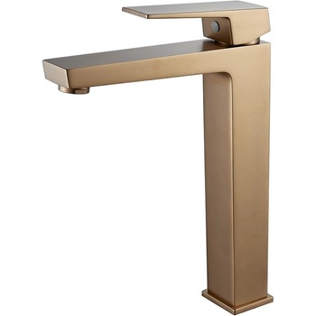 Inter Ceramic ЕЛИНОР Смес. за умивалник висок brush rose gold (1418191br.rosegold)