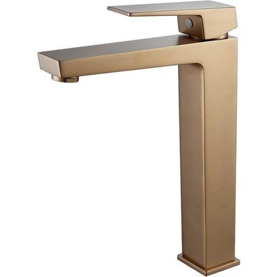 Inter Ceramic ЕЛИНОР Смес. за умивалник висок brush rose gold (1418191br.rosegold)