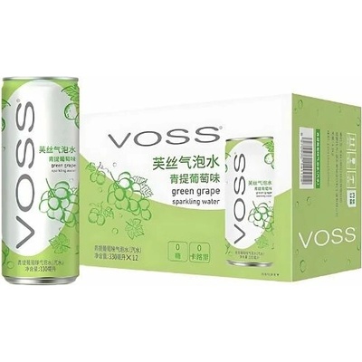 Voss Green Grape Sparkling Drink 330 ml