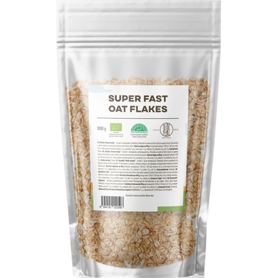 BrainMax Pure Pure® Superfast Овесени люспи BIO, 1 кг