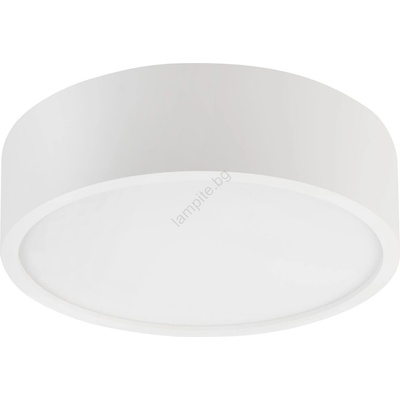 LAMKUR Плафон NATURAL 1xE27/15W/230V Ø 27, 5 см бор/бял (LA41353)