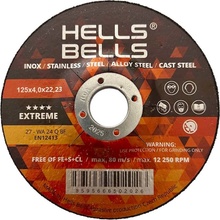 Hell Bells Brusný kotouč 125 x 4,0 x 22,2 mm HBX12540