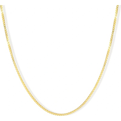 Lillian Vassago Zlatý řetízek typu cube LLV59-GCH052 Bílá