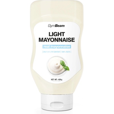 GymBeam Light majonéza 430 ml – Zboží Mobilmania