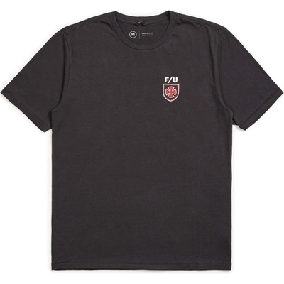 Brixton tričko Hedge S/S Prt Washed Black