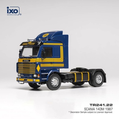 Scania 143M 1987 ASG Žlutá/ModráIXO 1:43