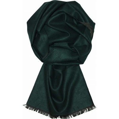 Gentleman pánský oboustranný šál LA501 tmavě zelená