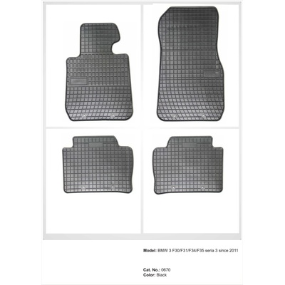 FroGum Гумени стелки Frogum за BMW серия 3 F30/F31/F35 (pa0670-51236)