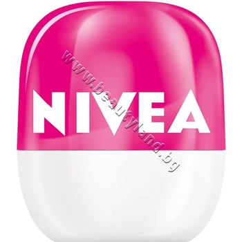 Image 1 of Nivea Балсам за устни Nivea Pop - Ball Диня и Нар, p/n NI-88014 - Балсам за устни с натурални масла и масло от Ший (NI-88014)
