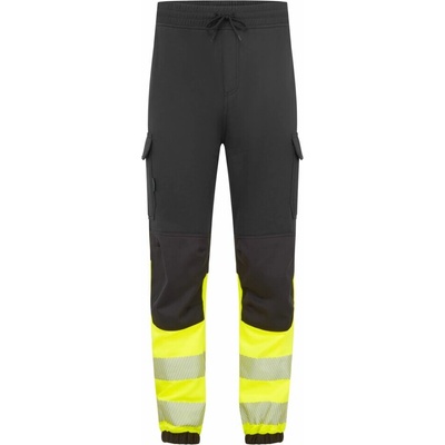 Portwest FR433 PW3 Modaflame Hi-Vis FR Jogger Nehorľavé nohavice čierna/žltá