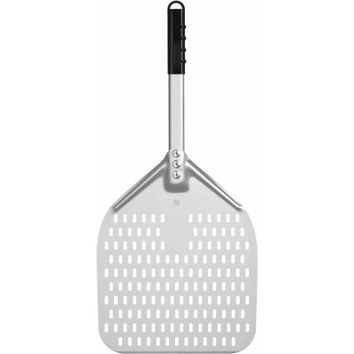 Hendi Lopatka na pizzu s perforáciou a krátkou rukoväťou, štvorcová, HENDI, 350x710mm