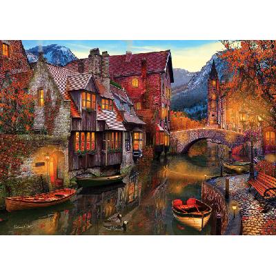Art Puzzle - Puzzle Canal Boats - 2 000 piese