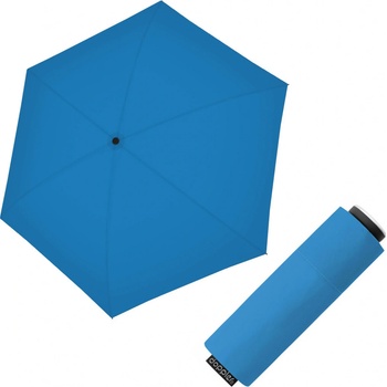 Doppler Fiber Mini Compact uni Electric Blue dámský skládací deštník