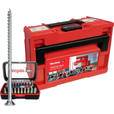 Fischer Tanos-Box PowerFast II Tanos-Box M173 574617 skrutky do drevotriesky 1081 ks