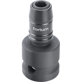 Fortum rázový adaptér redukcia z 1/2" na 1/4" šesťhran na bity 4790002