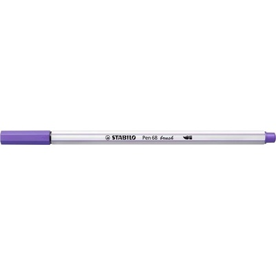 Stabilo Pen 68 brush fialová