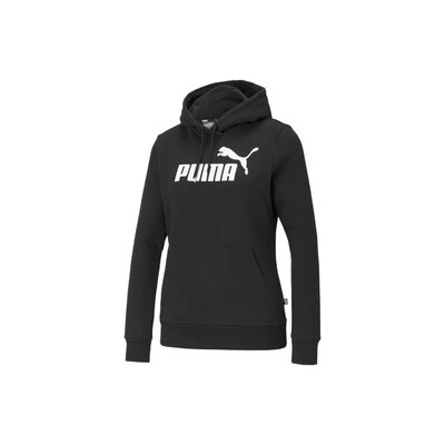 Puma ESS Logo Hoodie FL čierna