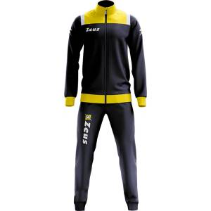 Zeus Мъжки анцуг Zeus Tuta Relax Vesuvio Men Tracksuit Navy yellow
