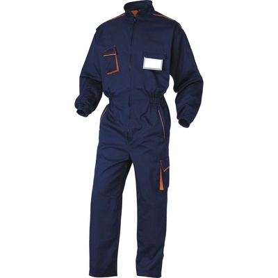 Delta Plus pracovná kombinéza M6COM Navy oranžová