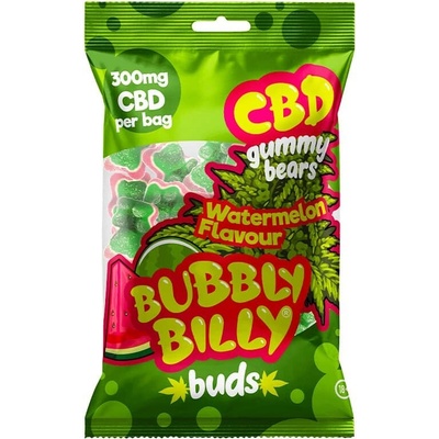 Bubbly Billy Buds Gumoví medvídci s obsahem CBD vodní Meloun 100 g