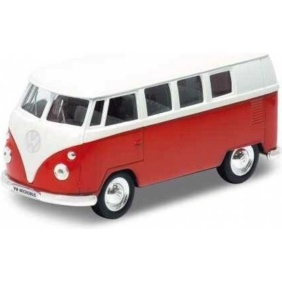 Welly Volkswagen T1 BUS červený 1:34