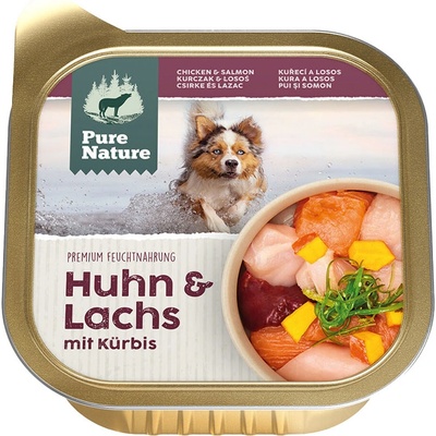 Pure Nature Adult Dog kuřecí a Losos 150 g