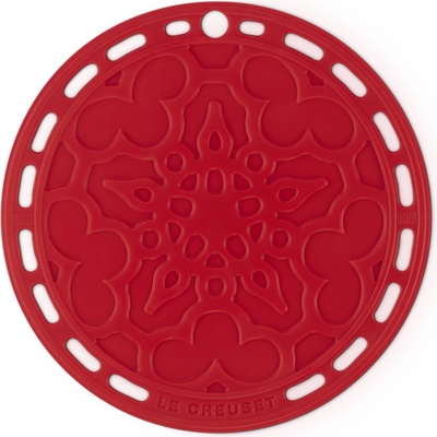 Le Creuset Подложка за горещи съдове Le Creuset с шарка 20 см черешова (93007300060000)