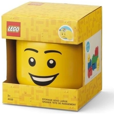 LEGO® úložná hlava veľkosť L šťastný chlapec
