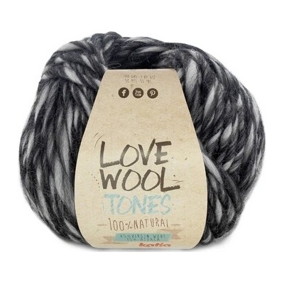 LOVE WOOL TONES Katia Farby LOVE WOOL TONES: 205 tmavá šedá