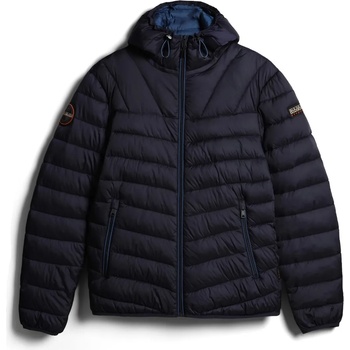 Image 1 of Napapijri Яке Napapijri Men's Aerons Water Resistant Hooded Short Puffer Jacket - Navy