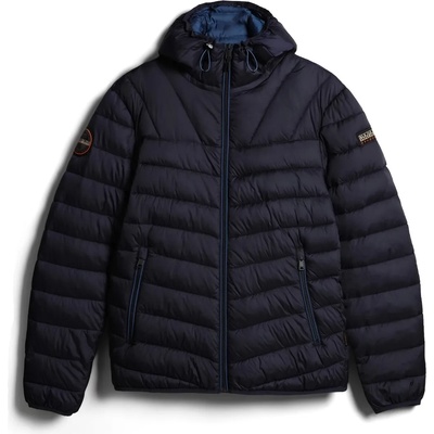 Napapijri Яке Napapijri Men's Aerons Water Resistant Hooded Short Puffer Jacket - Navy