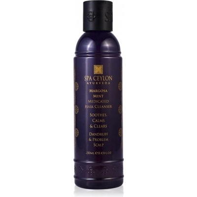 Spa Ceylon MARGOSA MINT Léčivý šampon na vlasy 250 ml