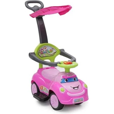 Moni Детска кола за бутане Smile розов Moni