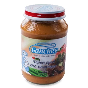 Image 1 of Ганчев пюре Черен дроб със зеленчуци