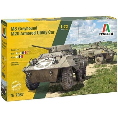 Italeri M8 Greyhound / M20 1:72