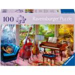 Ravensburger Пъзел Ravensburger от 100 XL части - Музиката на четирите годишни времена (7012001366)