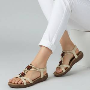  Сандали C10008-3 Beige