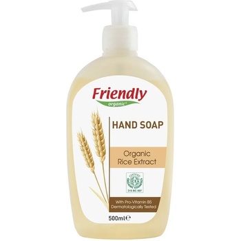 Friendly Organic Натурален сапун за ръце с екстракт от органичен ориз 500мл (fr.00621)