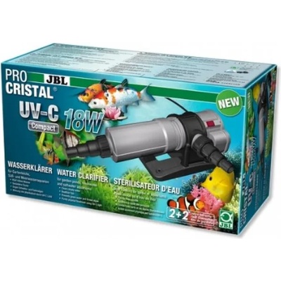 JBL УВ Пречиствател на водата в аквариуми и езера JBL ProCristal Compact UV-C 18W (J6039600)