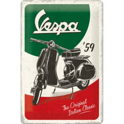 Nostalgic Art Plechová Ceduľa Vespa The Original Italian Classic