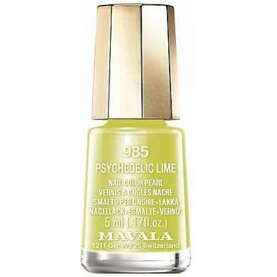 Mavala Minicolor Nail Care Lak na nehty 985 Psychedelic Lime 5 ml