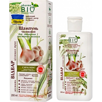 Pharma BIO Šampón na stimuláciu rastu vlasov s cesnakom 200 ml