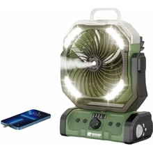 Holdcarp Ventilátor Rechargeable DoubleMotor WaterSpray Fan