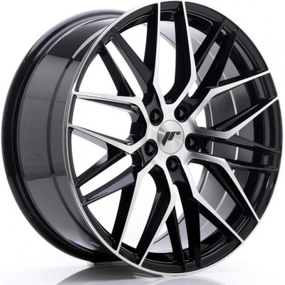 JAPAN RACING JR28 7,5x18 5x108 ET20-40 black machined