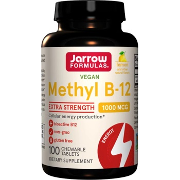 Jarrow Formulas Methyl B-12 1000, 100 дъвчащи таблетки, Jarrow Formulas (8399)