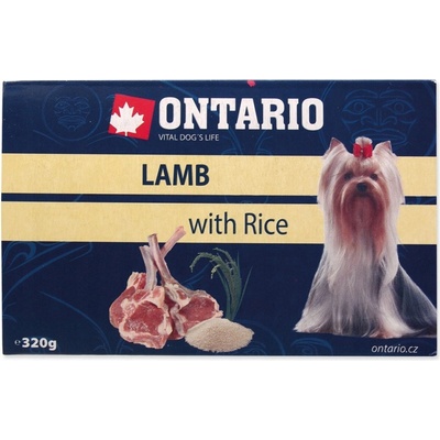 Ontario Adult Dog Lamb with rice 320 g