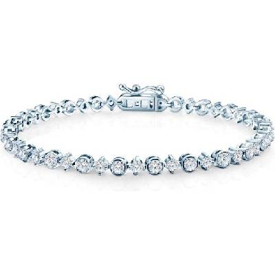 SAVICKI Náramok striebro so zirkónom 17 cm - B-B-B0832-00821-925-B