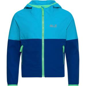 Jack Wolfskin Детско софтшел яке Jack Wolfskin Kid's Sandbird Hooded Jacket Softshell jacket - Empire Blue - размер 152 (EU) (703-6910-0115)