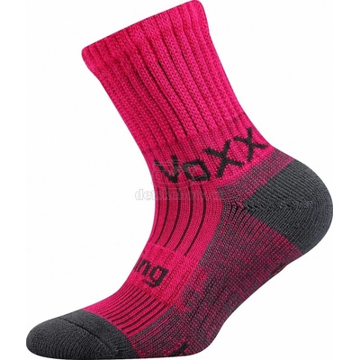 VoXX Bomberik Detské ponožky tmavo ružová
