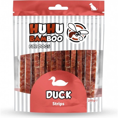 VO Huhubamboo kachní proužky 250 g